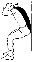 exercice de stretching pour les dorsaux phase de contraction