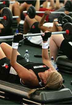 materiel de musculaion pour le body pump